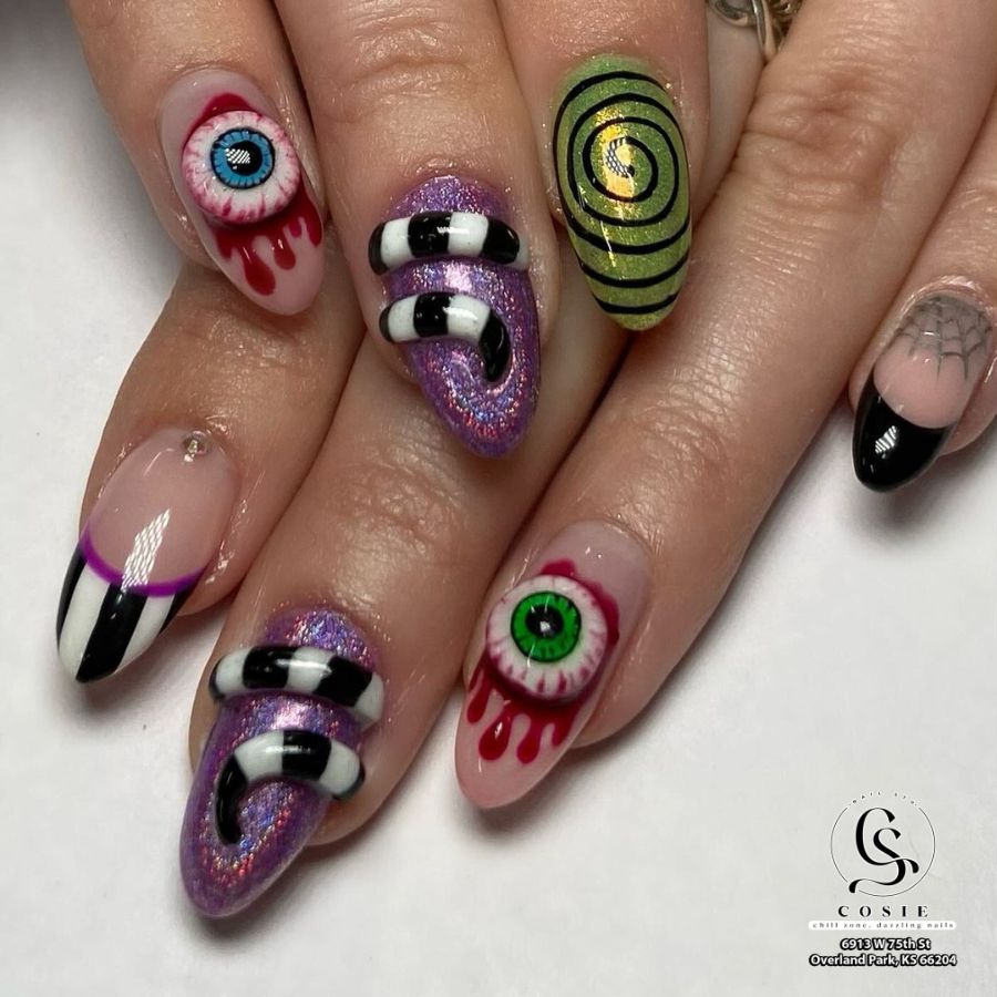 Halloween nail collection